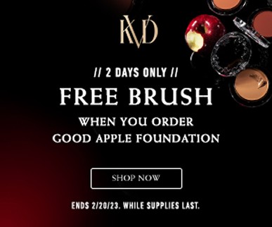 KVD Beauty 300x250 display banner