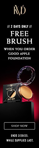 KVD Beauty 160x600 display banner